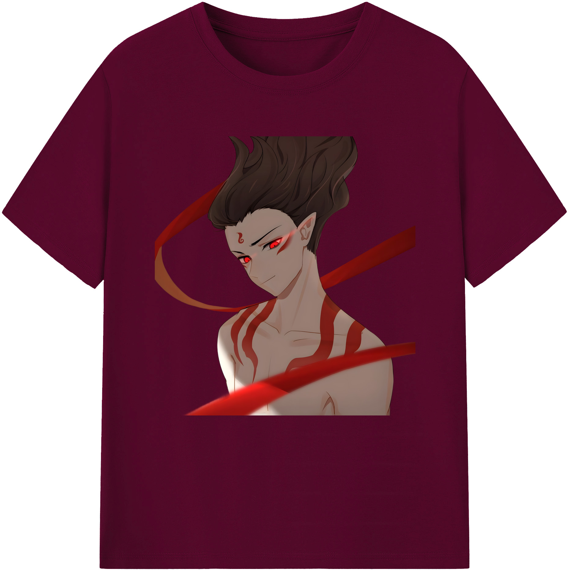 （画像用） Ne Zha 2 ナタ 魔童の大暴れ レディースカジュアルプリントTシャツ（綿100％）